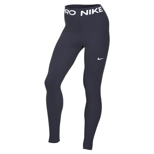 Pants mujer Nike Pro Tights navy transpirables con sujeción muscular activa