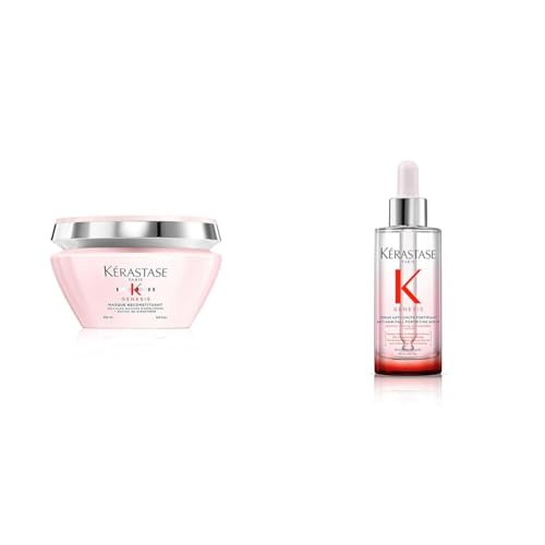 Kérastase | Genesis, Mascarilla Anti-Caída, Tratamiento Fortificante, Para Pelo Frágil o Debilitado, Masque Reconstituant, 200 ml & Kérastase | Genesis, Sérum Fortificante,90 ml