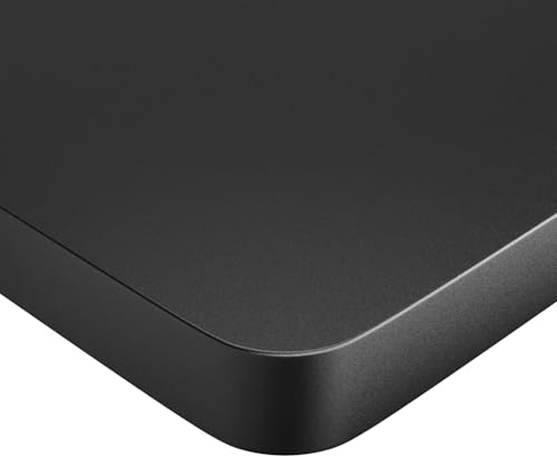 BONTEC DeskTop for Height Adjustable Electric Standing Desk, 120cm x 60cm x 2.5cm, Black, Durable Laminated Surface, Compatible with Customizable Desk Frames, Waterproof, Ideal for Office and Home Use BONTEC DeskTop for Height Adjustable Electric Standing Desk, 120cm x 60cm x 2.5cm, Black, Durable Laminated Surface, Compatible with Customizable Desk Frames, Waterproof, Ideal for Office and Home Use