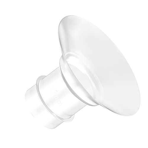 Image of TSRETE Flange Insert 17mm Compatible with S9/S10/S12 Parts, Hands-Free Breast Pump Shield/Flange Insert, Breast Pump Parts Replace(17mm) - 1 Pc