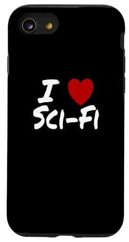 Custodia per iPhone SE (2020) / 7 / 8 I Heart (Amore) Fantascienza Fantascienza Film di fantascienza Libri