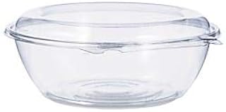 Tamper-Resistant Tamper-Evident Bowls with Dome Lid 48 Oz Clear 100/Carton Qty: 100