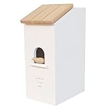 Ampoule ハンディワイパースタンド ハンディーワイパー スタンド ハンディワイパー 収納 おしゃれ スタンド ホワイト 白 ホルダー ハンディワイパーホルダー ハンディ 天然木 木 木目 北欧 ナチュラル 可愛い インテリア雑貨 アム