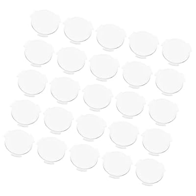 LALADEFIEE 50pcs Virtual Reality Lens Accessories with 25mm Diameter and 45mm Focal Length, PC Plastic Convex Light Blocking Lenses for Immersive Glasses, Suitable for Smartphones and Group