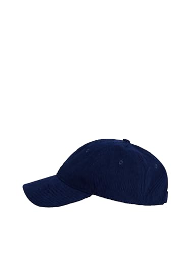 Image of Tommy Hilfiger Men's Tommy Hilfiger Hats for Men | Corduroy Logo Adjustable Baseball Cap