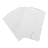 SEWOART 80 Weiße Selbstklebende A7 Umschläge aus Papier für Versand von Einladungen Grußkarten und Dokumenten Sichere Versandtaschen für Hochzeit Babyparty und Abschlussfeier