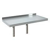 【Seguro de usar】Hecho de acero inoxidable de alta calidad, se puede usar para colocar utensilios de cocina, como tostadoras y hornos de microondas en la cocina.