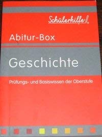 Paperback Geschichte - Prüfungs- und Basiswissen der Oberstufe (Schülerhilfe Abitur-Box) [German] Book