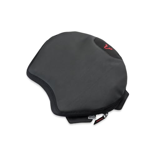 Coussin Traveller Smart Black SW-MOTECH de selle moto ergonomique grand confort 33.5 x 38