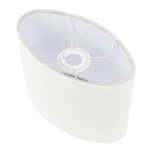 KONTONTY 1pc Lamp Shade Decorative Cloth Lamp Cover Bubble Lamp Wall Light Shades Pendant Light Shade Desk Light Shade Oval Shaped Lamp Cover Tree Lamp Custom Light E14 Rural Fabric White KONTONTY 1pc Lamp Shade Decorative Cloth Lamp Cover Bubble Lamp Wall Light Shades Pendant Light Shade Desk Light Shade Oval Shaped Lamp Cover Tree Lamp Custom Light E14 Rural Fabric White