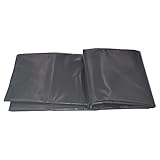 AGSYFFD Teichfolie Schwarz 0.3MM eichfolie für Fischteiche, Wasserspiele, Bäche, Springbrunnen, Wasserfall und WassergärtenFür Teichbau, Garten- und Teichzubehör (3 m x 2 m)