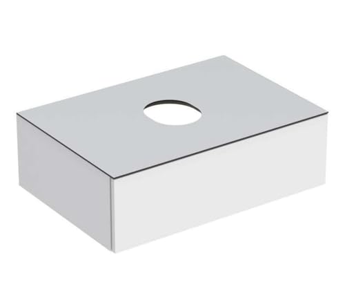 Geberit Waschtischunterschrank VariForm 75x23,5x51cm, 1 La., f Aufsatzwaschtisch, w matt