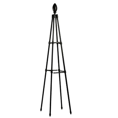 80 Cm Obeliscos de Jardín Tubo de Acero recubierto de PE PP Malla de Metal Pesado Cerca Jardineras Cerca De Lunares Para Planta Escaladores Jardín Al Aire Libre Jardín, Invernadero, Patio Y Salón