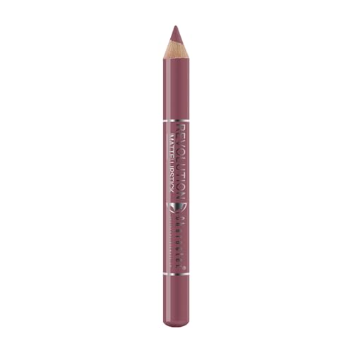 Image of Character Revolution Matte Lipstick | Intense Pigment, Long-Lasting & Smooth Finish | Non-Drying Comfortable Wear (Supple Kisses - RL022, Revolution Matte Lipstick)