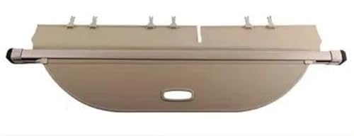 Cortina seguridad maletero Toyota RAV4 evita miradas y protege equipaje lona beige