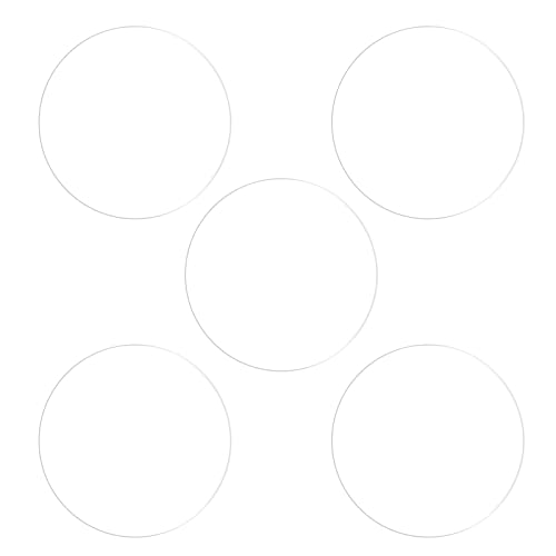 Harfington 5Pcs Watch Glass Screen Protectors 26Mm Soft Pet Anti-Fingerprint High Definition Hd Clear Round Smartwatch Screen Protection Film #TOP7