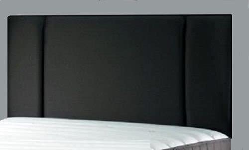 mm08enn 3ft,4ft,4ft6,5ft,6ft Beautiful Design Oslo 26" Tall Headboard Bed in Turin Fabric in 8 Colours (5ft King Size, Cream)