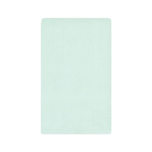 Image of Hudson Baby Unisex Baby Cotton Poly Flannel Burp Cloths, Eucalyptus 10-Pack, One Size