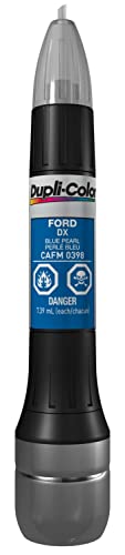 Dupli-Color AFM0398 Blue Pearl Ford Exact-Match Scratch Fix All-in-1 Touch-Up Paint - 0.5 oz.