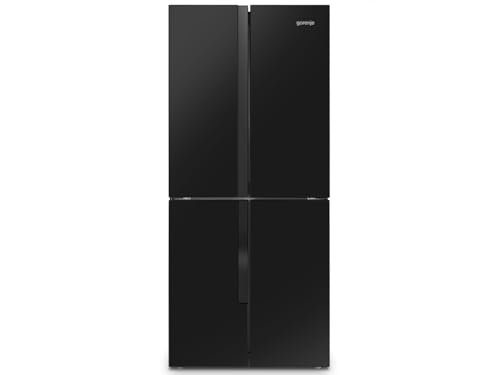 Gorenje NRM818EMB French Door Kühl-Gefrier-Kombination Schwarz