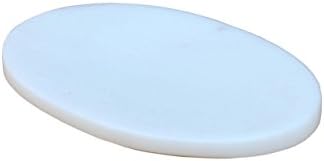 KLEO White Marble Stone Soap Dish Soap Holder Bath Accessories Bathroom Accessories (Oval) image 5
