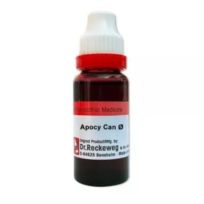Dr Reckeweg Apocynum Cannabinum (Q) (20ml) (B0CGZMZY86) Amazon Price History, Amazon Price Tracker