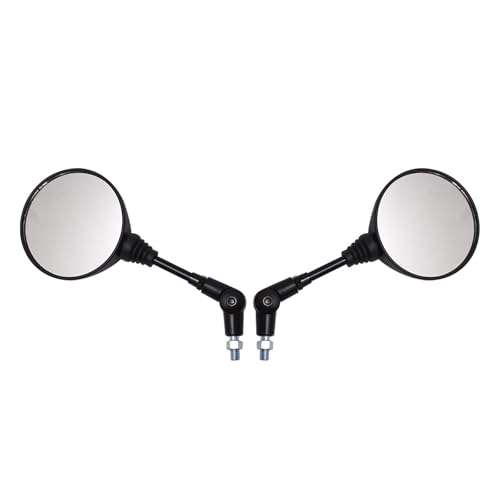 Rétroviseur de guidon moto 10mm pliable pour éviter la casse