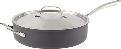 Cuisinart Gg33-30H 5.5-Quart Saute Pan With Helper Handle And Cover Greengourmet, Black #TOP1