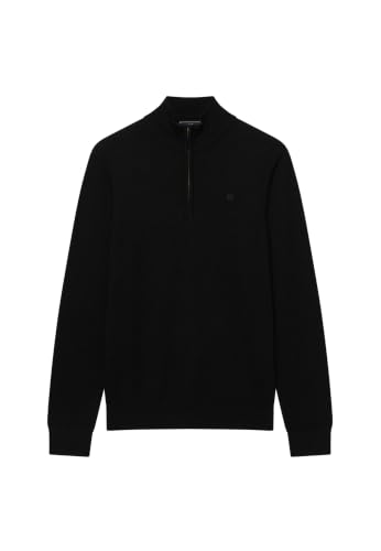 Pull Superdry Pull Ess LW en laine mélangée à demi zip EU - vue 3