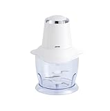 Zephir, Tritatutto da Cucina Elettrico,Capacità 750 ml,Contenitore Graduato, 4 Lame Removibili in...