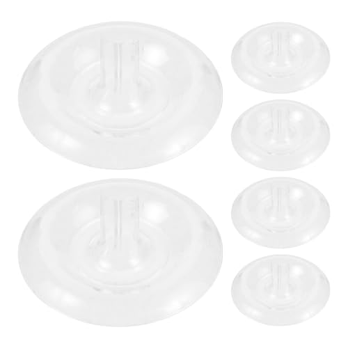 ifundom 6 Stück Blumenfrosch Blumenarrangementhalter Hydroponischer Pflanzer Blumenanordnung Vase Blumenzubehör Kreative Blumenvase Wassergartendekor Dekorativer Blumenhalter Transparent