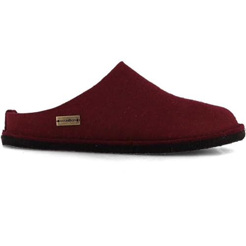 HAFLINGER Women's Soft Bordo Slippers2