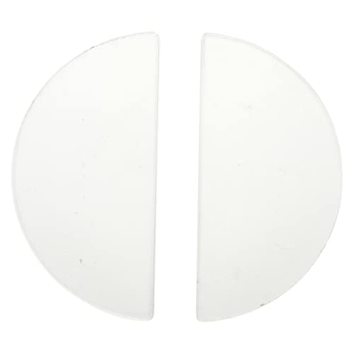 Unomor Physics Experiment Set Double Concave Convex Semicircular Optical Lenses for Education