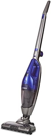 Tower T121002 CS60 Cordless 2-in-1 Stick Vacuum Cleaner with Rechargeable Lithium-Ion Battery and Crevice/Nozzle tool, Washington Blue