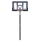 Lifetime NBA In-Ground Basketball Hoop, 50 Inch Shatterproof Fusion Backboard, Adjustable Height 7.5-10 Ft, Action Grip Adjust, Slam-It Rim