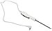 TPI FX12B PVC General Purpose Liquid Immersion Probe with Bipolar Connector, -40 to 300 Degree F, 3-19/128" Stem, 1/8" Diameter, 15-89/128" Lead Length