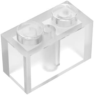 Vista 10 de Ladrillo de construcción clásico de 1 x 2, bloque de ladrillo a granel de 100 piezas, compatible con piezas y piezas 3004, juego creativo, 100%