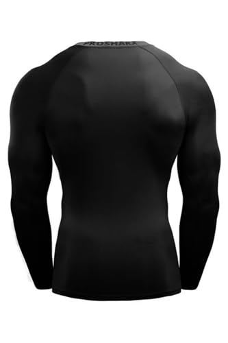 PROSHARX Full Sleeve Compression T-Shirt - Athletic Base Layer Tights for Fitness