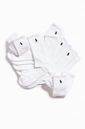 Polo Ralph Lauren Men's Classic Ribbed Crew Socks - 6 Pack - Image 2