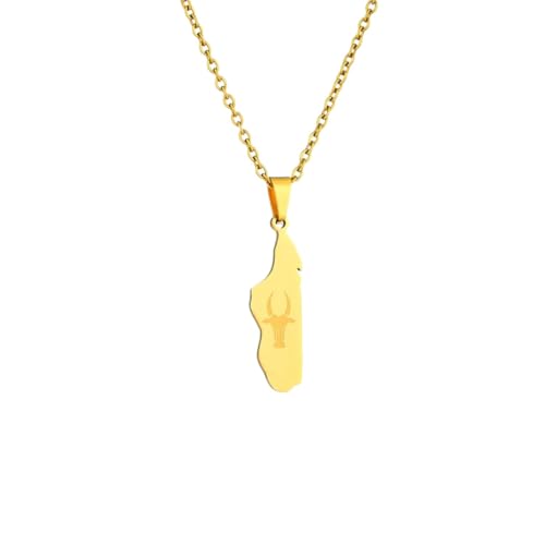 Bijoux Madagascar singe et vache collier fini les allergies
