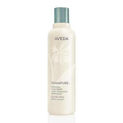 Aveda Shampure Nurturing Conditioner for Fine to Medium Hair | Lightweight Conditioner | 98% Naturally Derived* | Calming Aroma of Lavender & Ylang Ylang, 8.5 Fl Oz