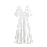vestidos de novia informales 2018 Tamaño: puedes elegir entre 3 tamaños: S/M/L. La falda correcta te hará lucir elegante, no te pierdas este encantador vestido.