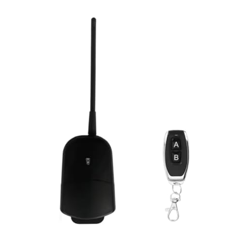 Luobannm Receptor Universal para Abrepuertas de Garaje de 12-24 V CA/CC, 433,92 MHz, con Código de Aprendizaje.