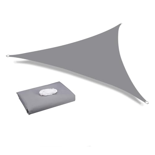 Auvent de protection solaire triangulaire étanche pour jardin et pare-soleil de patio