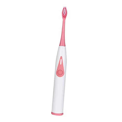 LRXIYODE 1 Juego cepillo de dientes eléctrico cepillo de dientes de limpieza electrico cuidado de la boca cepillo de dientes portátil cepillo de dientes en el hogar AbS blanco