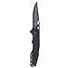 SOG Folding Pocket Knife - Salute Tactical Knife, EDC Knife, Tactical Folder Knife, Work Knife, 3.63 Inch Black Pocket Knife with Thumbstud (FF11-CP)