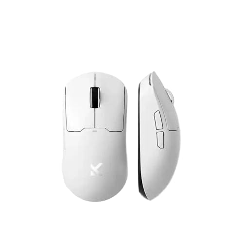 DIWUCXCA MCHOSE A5 Pro MAX Bluetooth Tri Mode Wireless Mouse Compatible con Accesorios de Oficina de PC Regalo Ideal para Hombres(White V2 UItra)