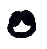 Warm Woolen Ear Muffs Stylish Korean Design For Men And Women Winter Essential Fashionable Autumn Covers(Black wool pull)