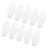 Angoily Sockenhilfe aus Chinlon 10 Stück Weiß mit Stabiler und Weicher Textur Anziehhilfe für Kompressionsstrümpfe und Socken für Senioren und Menschen mit Eingeschränkter Mobilität