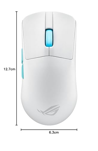 ASUS Ratón inalámbrico ROG Arpe Ace Moonlight Aim Lab Edition